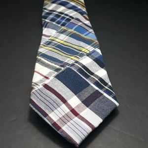 rooster plaid tie